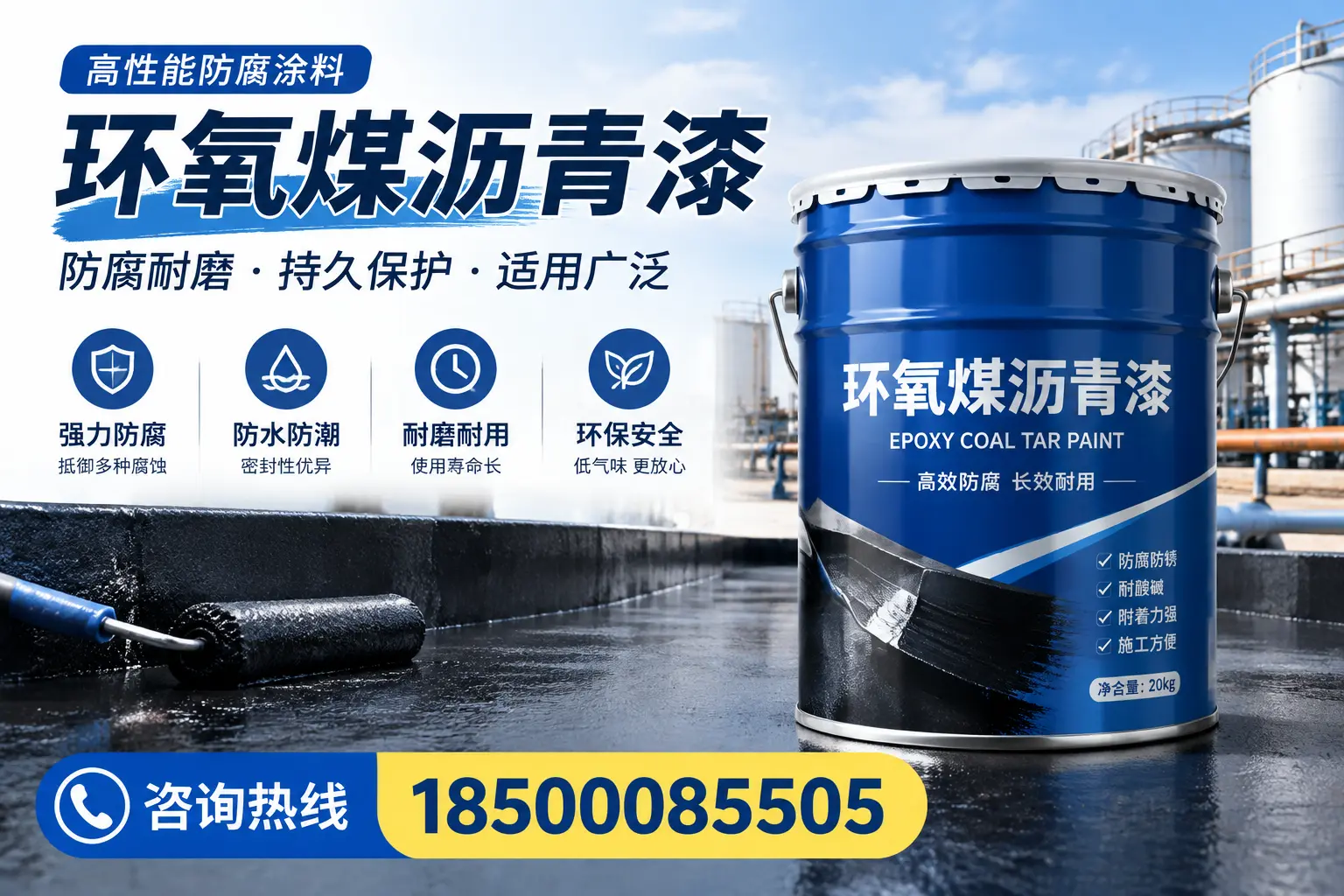 环氧煤沥青漆与传统涂料的对比,哪种更适合西安?